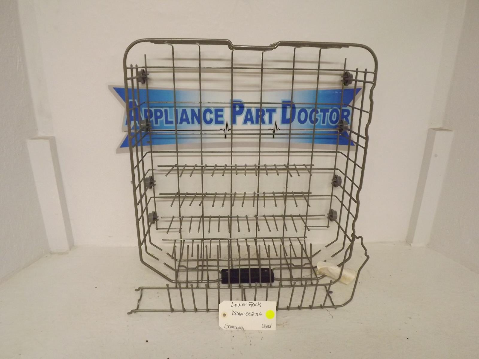Samsung Dishwasher DD61-00271A Lower Rack Used Samsung Dishwasher DD61-00271A Lower Rack Used